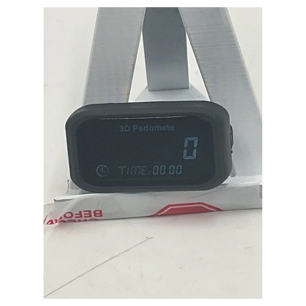 iSmart 3D Pedometer Walking Step Counter Accurate Clip-on‎ Fitness Tracker New